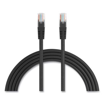 CAT6 Patch Cable, 7 ft, Black