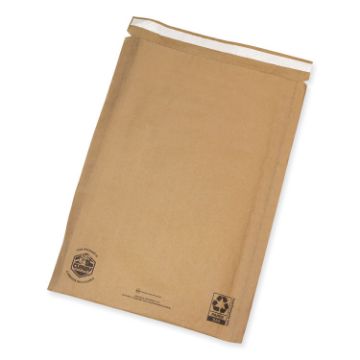 Curby Mailer Self-Sealing Recyclable Mailer, Paper Padding, Self-Adhesive, #6, 13.38 x 18.5, 30/Cart