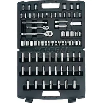 STANLEY 96-010 Mechanics Tool Set, Chrome Vanadium Steel, Polished Chrome