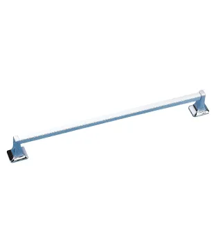 Boston Harbor Towel Bar, Chrome, Surface Mounting, 24 in