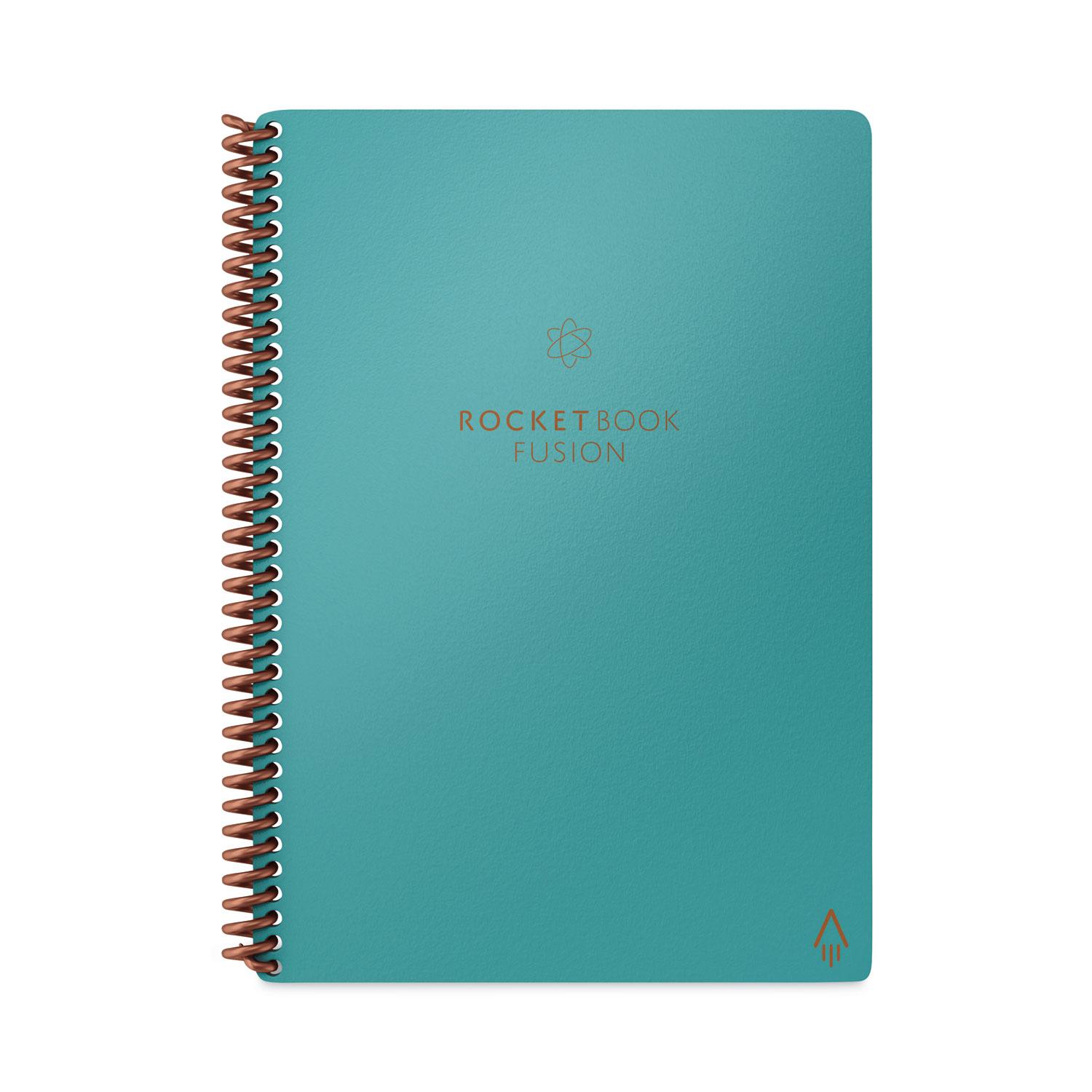 Fusion Smart Notebook, Seven Assorted Page Formats, Teal Cover, (21) 8. ...