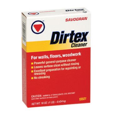 Dirtex 10601 Cleaner, 1 lb Package, Box, Solid, Orange