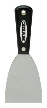 HYDE 02400 Wall Scraper, 3 in W Blade, HCS Blade, Nylon Handle, Tapered Handle