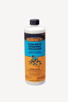 Quikrete 9902-14 Bonding Adhesive, Liquid, Vinyl Acetate, White, 1 qt Package, Bottle