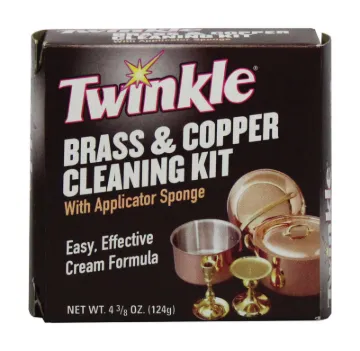 Malco 525105 Brass and Copper Polish, 4.4 oz Package, Paste, Lemon, Greenish Yellow