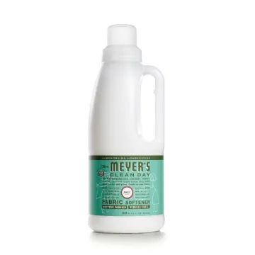 Mrs. Meyer's 014334 Fabric Softener, 32 oz Package, Bottle, Liquid, Basil