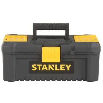 STANLEY Essential STST13331 Tool Box, 213.6 cu-in, Polypropylene, Black/Yellow