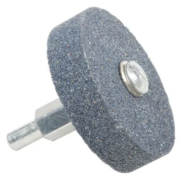 Forney 60053 Grinding Wheel, 1/2 x 2 in Dia, 1/4 in Arbor/Shank, 60 Grit, Aluminum Oxide Abrasive