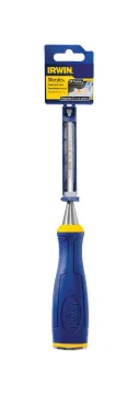 IRWIN 1768772 Construction Chisel, 1/4 in Tip, 3-5/8 in OAL, HCS Blade, Ergonomic Handle