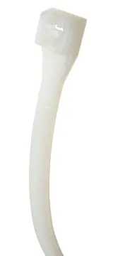 GB 45-308 Cable Tie, 6/6 Nylon, Natural