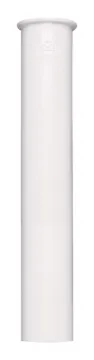 Plumb Pak PP10-4W Sink Tailpiece, 1-1/2 in, 4 in L, PVC, White
