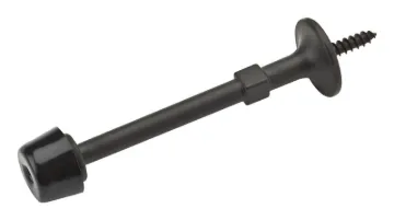 DOORSTOP BASEBOARD ZNC 3IN ORB