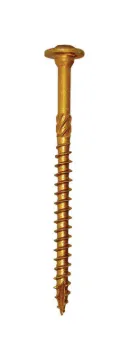GRK Fasteners RSS Series 14221 Rugged Structural Screw, 5/16 in Thread, 3-1/8 in L, Washer Head, Sta