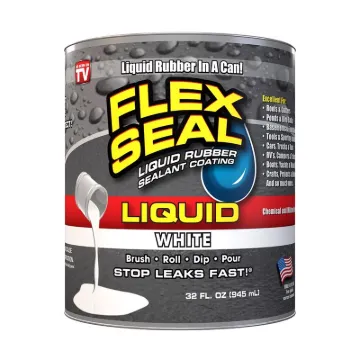 Flex Seal LFSWHTR32 Flex Seal, White, 32 oz