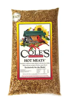 Cole's Hot Meats HM20 Blended Bird Seed, Cajun Flavor, 20 lb Package, Bag