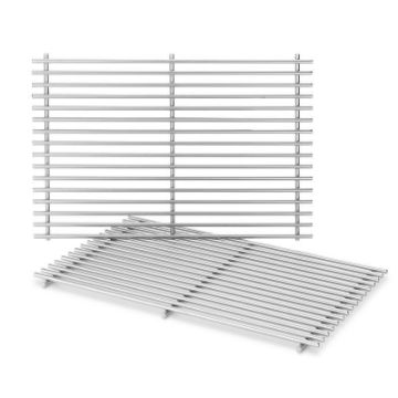 Weber 7639 Cooking Grate, 17.3 in L, 11.8 in W, Stainless Steel