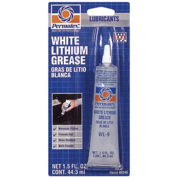 Permatex 80345 Grease, 1.5 oz Package, Tube, Petrol, White