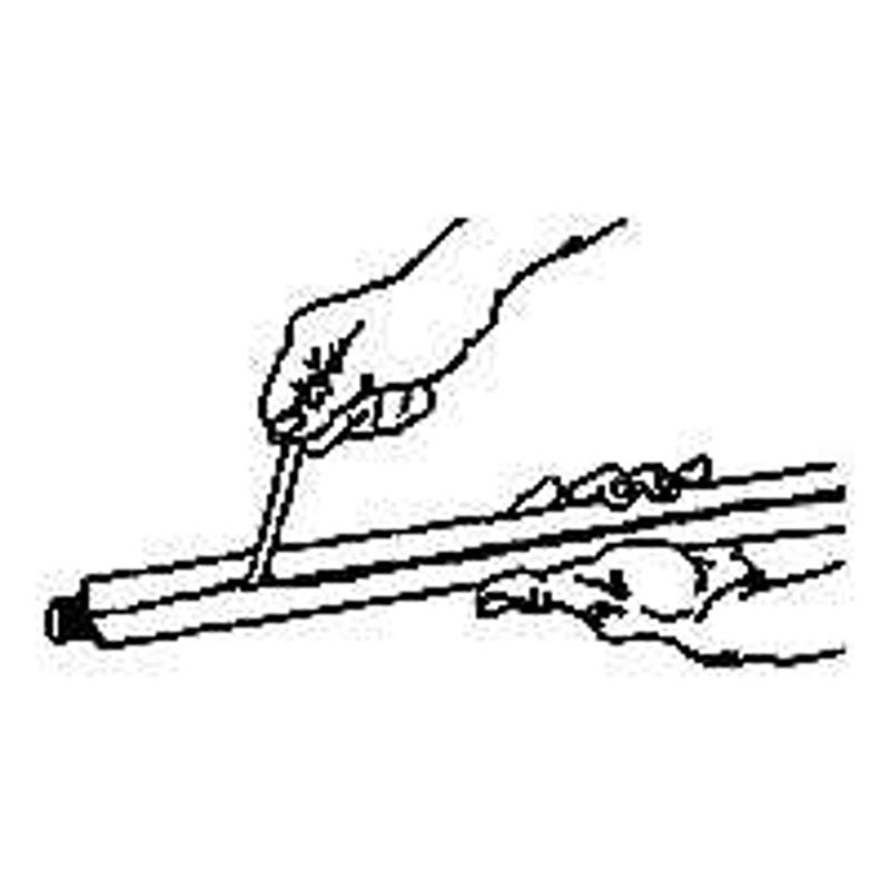 FOAM PIPE INSUL 1/2WX5/8IDX6FT Plastic Express Inc.