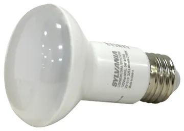 Sylvania 73993 LED Bulb, 5 W, Medium E26 Lamp Base, R20 Lamp, Warm White Light, 325 Lumens, 2700 K C