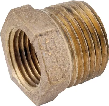 Anderson Metals 738110-0604 Reducing Bushing, 3/8 x 1/4 in, Male x Female Thread, 200 psi Pressure