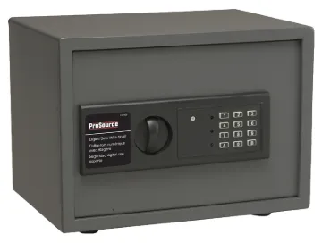ProSource S-30ES Digital Electronic Safe, 15 in W x 11-13/16 in D x 11-13/16 in H Exterior, Solid St