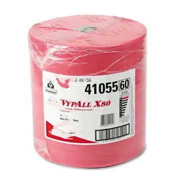 WYPALL X80 SHOPPROWIPER,ORANGE,JUMBO ROLL 475 Sheets per Roll