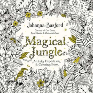 Magical Jungle: An Inky Expedition and Coloring Book for