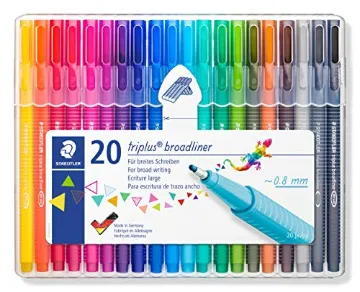Staedtler 338C30 0 Triplus Broadliner Pack  of 30