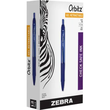 Zebra Pen Orbitz Retractable Gel Pens