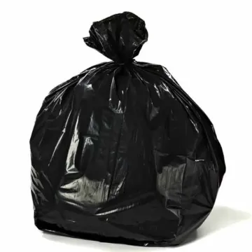38'' x 46'' 1.5Mil 44 Gallon Black Trash Bags, 100/Case