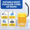 ReplacementWringerfor26QTor35QTSidePressMopBucketandWringerYellowImage6