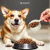 10lbRectangularBeigeMetalPetFoodStorageContainerwithScoopImage5