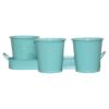 Setof3TiffanyBlueMetalGardenPlanterswithTrayImageImage4