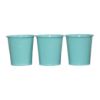 Setof3TiffanyBlueMetalGardenPlanterswithTrayImageImage5