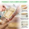 BeigeMetalButterDishwithWoodenLidImage3