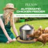 176lb304FoodGradeStainlessSteelAutomaticPoultryFeederImage6