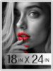 WhitePosterFrame18x24ForHorizontalVerticalWallMountingImageImage1
