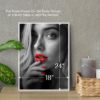 PlexonStylishPosterFrame18x24WhiteImageImage4
