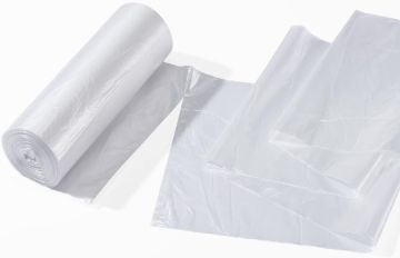 24" x 33", 16 Gallon, 12 Mic, Clear High-Density Can Liners, 500/Case