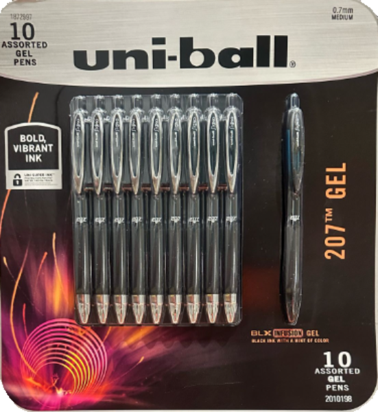 UB 207 GEL + 207 BLX 9CD ASST