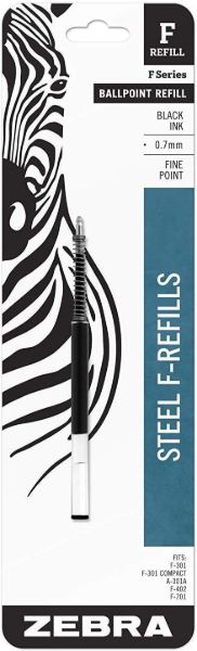 F-Refill 0.7mm Black 1 per pack
