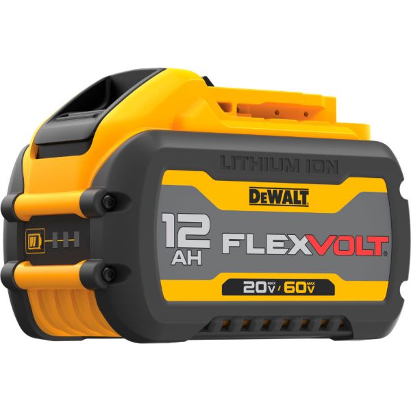 DEWALT DCB612 Rechargeable Battery Pack, 60 V Battery, 12 Ah, 120 min Charging