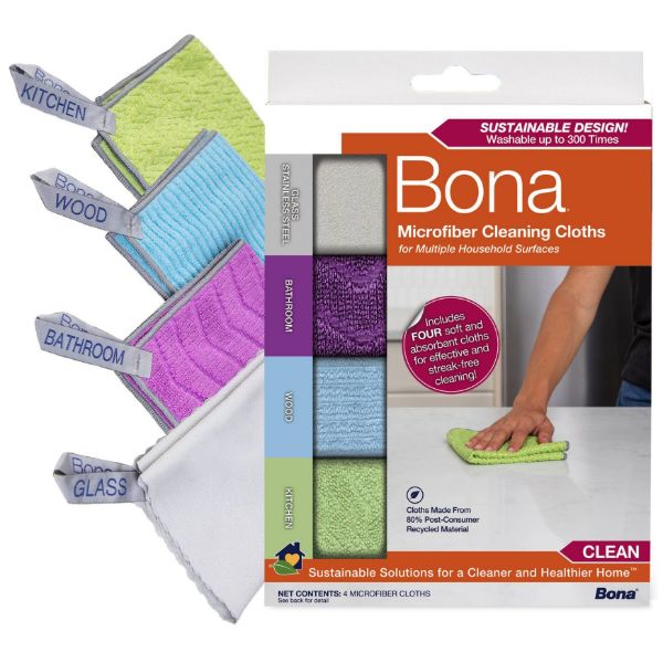 Microfiber Cleaning Cloths for Multiple Household Surfaces