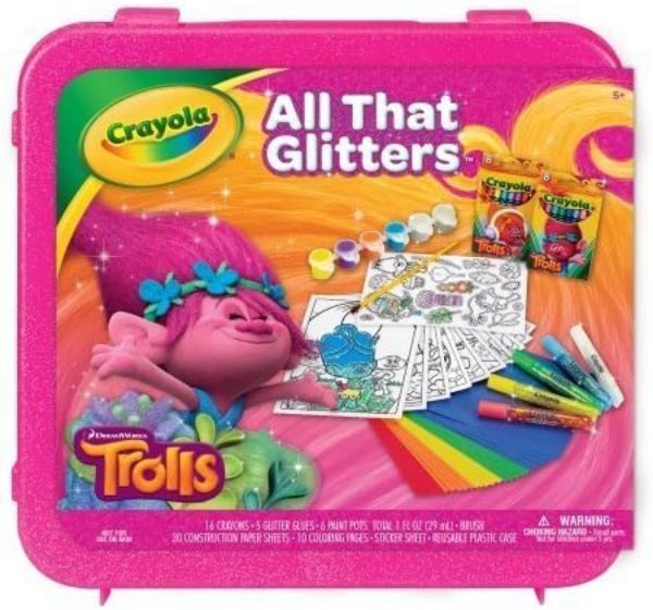 Crayola Dreamworks Trolls All That Glitters Colori