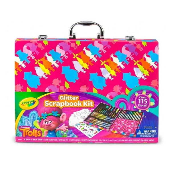Crayola Trolls Glitter Scrapbooking Kit 197