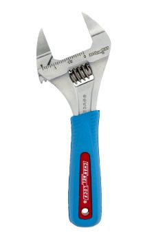 6SWCB 6'' Adj Wrench, SlimJaw, WIDEAZZ, CODE BLUE
