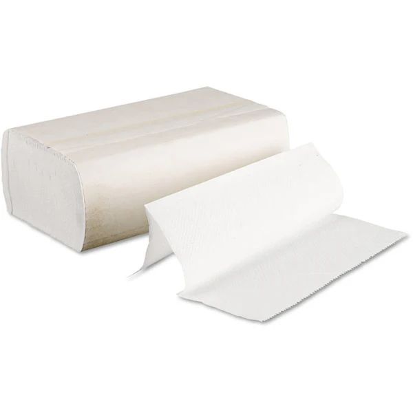 M-Fold 1 Ply White 334/Bag 12 Bags/Case
