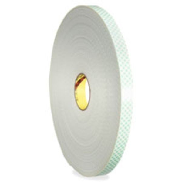 DOUBLE COATED URETHANE FOAM TAPE 3/4"X36