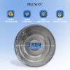 Plexon Trash Can Lid, Compotible with 13-Gallon Round Fire Resistant Garbage Container, Lid for Galvanized Steel Waste Bin2
