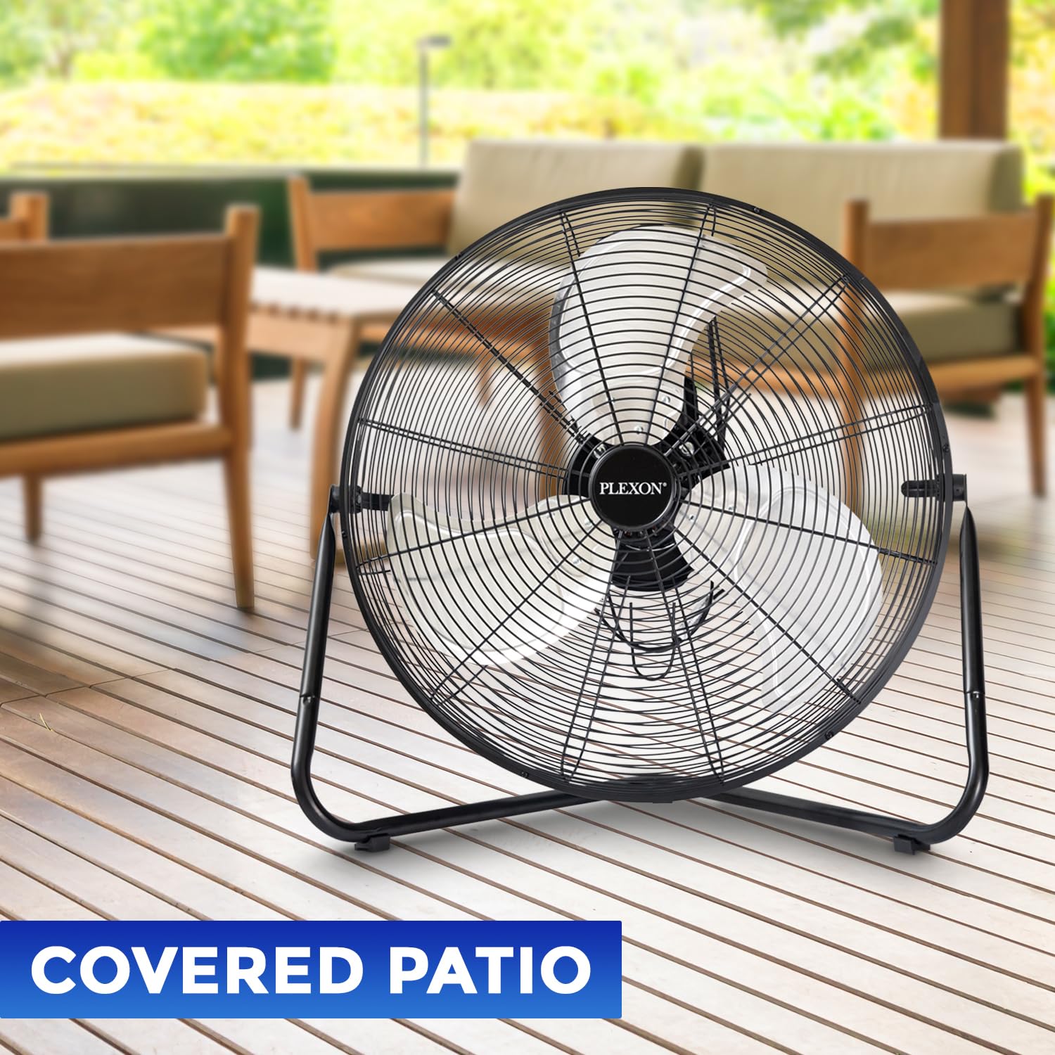 20 in. 3-Speed High Velocity Floor Fan | Plastic Express Inc.